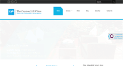 Desktop Screenshot of cannonhillclinic.com